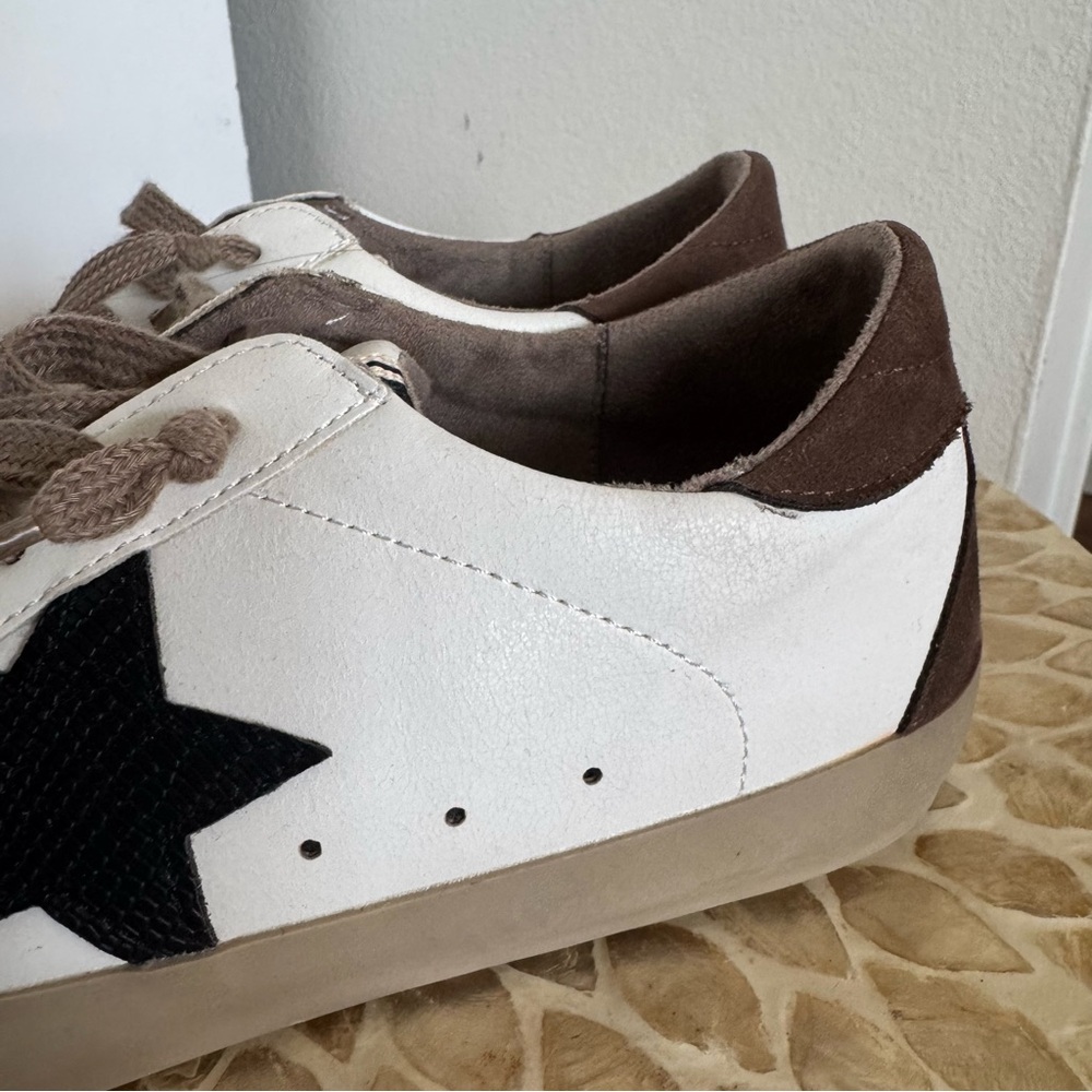 New Shushop Pamela Black Star Sneakers size 9 - Picture 8 of 12